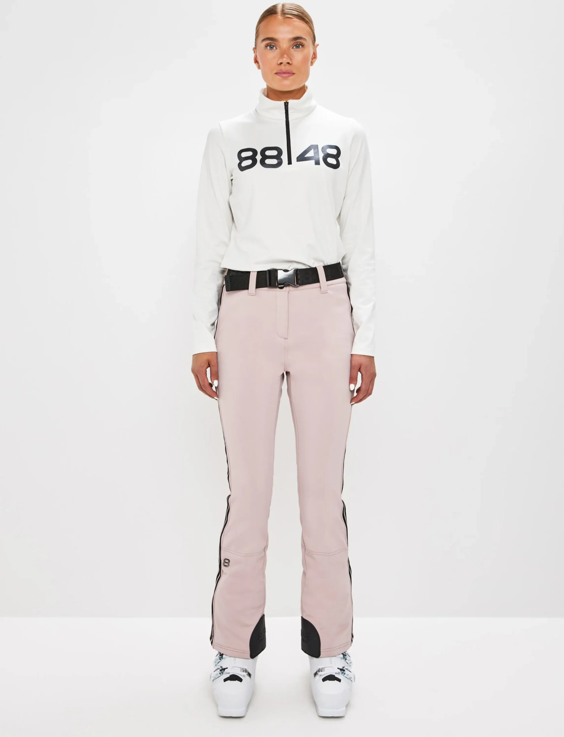 8848 Altitude Skidkläder|Tumblr Stripe W Pant - Powder Pink