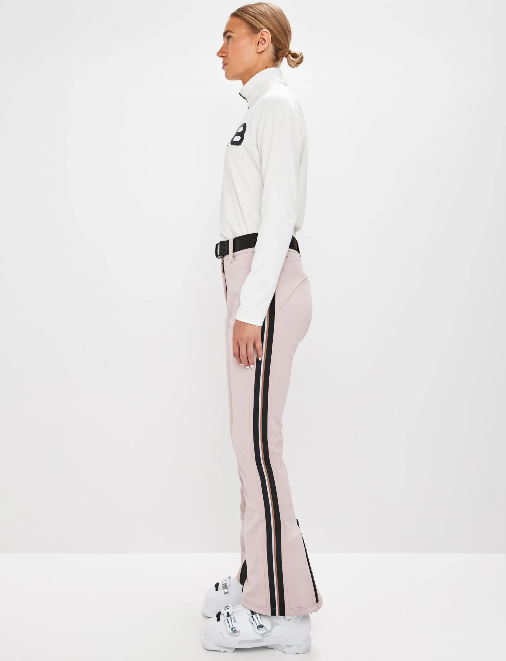 8848 Altitude Skidkläder|Tumblr Stripe W Pant - Powder Pink