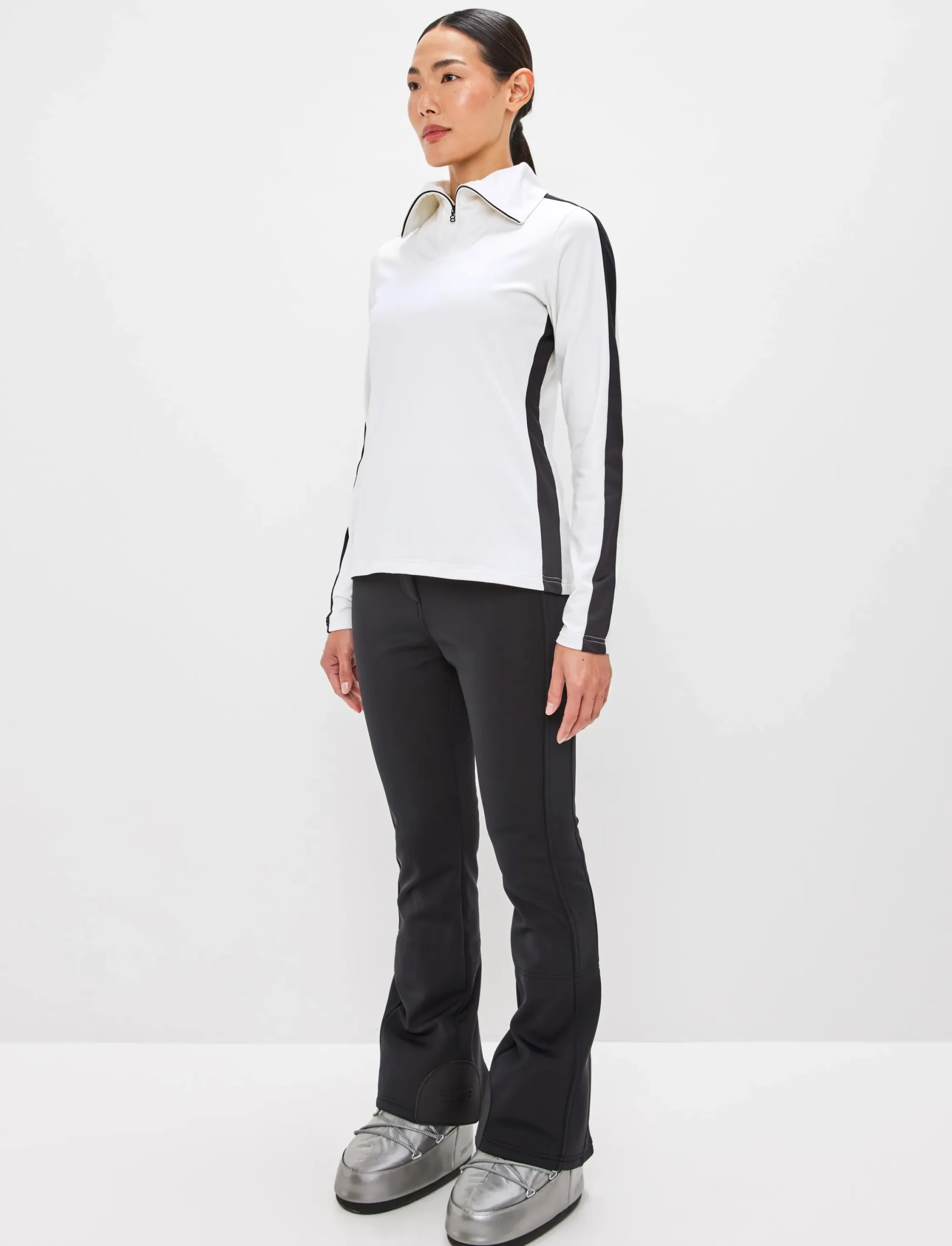 8848 Altitude Skidkläder|Vanessa W 1/2 Zip Sweat - Blanc