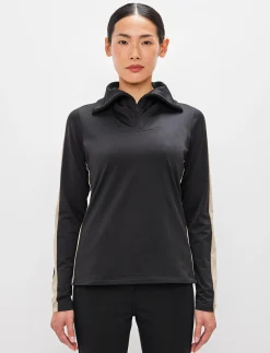 8848 Altitude Klader|Vanessa W 1/2 Zip Sweat - Black