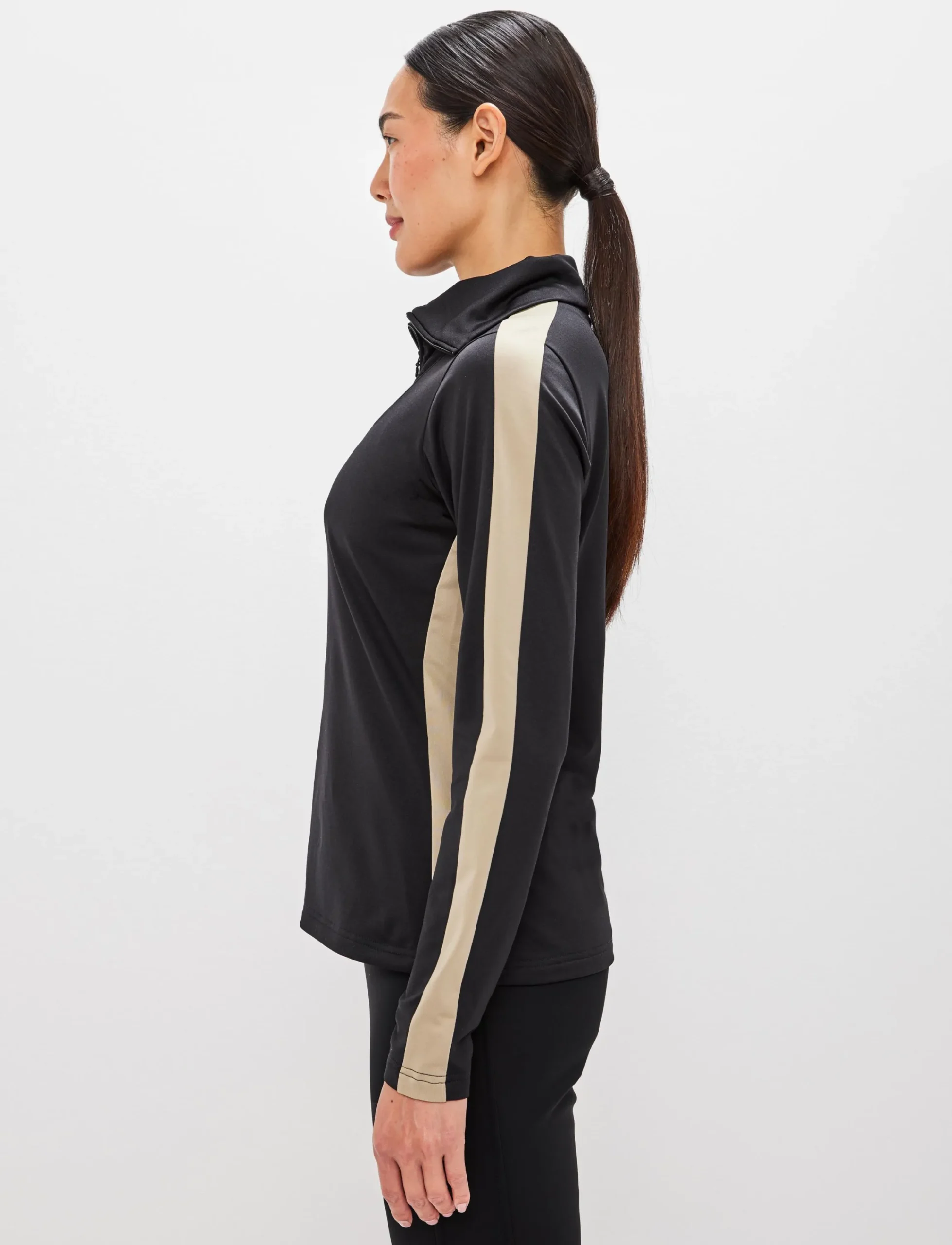 8848 Altitude Klader|Vanessa W 1/2 Zip Sweat - Black