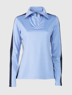8848 Altitude Skidkläder|Vanessa W 1/2 Zip Sweat - Hortensia/Navy