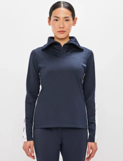 8848 Altitude Klader|Vanessa W 1/2 Zip Sweat - Navy