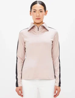 8848 Altitude Klader|Vanessa W 1/2 Zip Sweat - Powder Pink